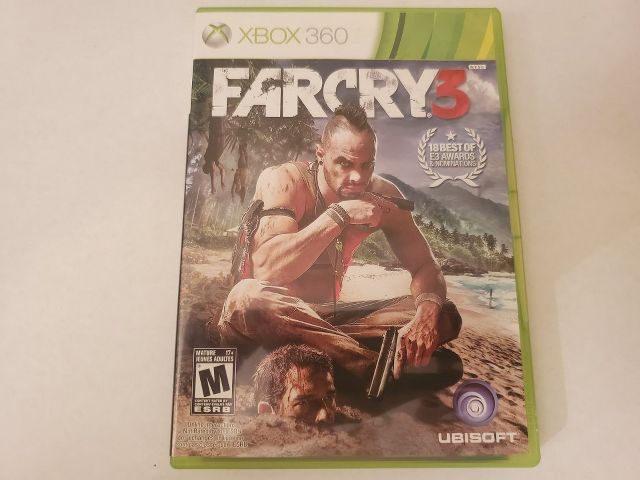 Microsoft Xbox 360 Farcry 3 video game
