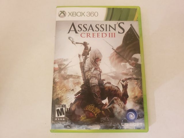 Microsoft Xbox 360 Assassin's Creed III video game