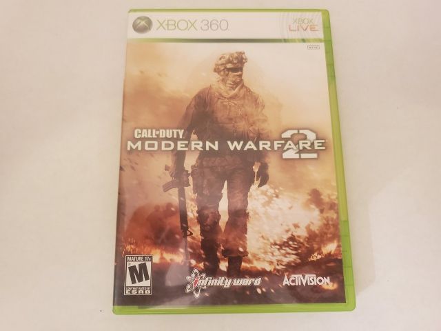 Microsoft Xbox 360 Call of Duty Modern Warfare 2 video game