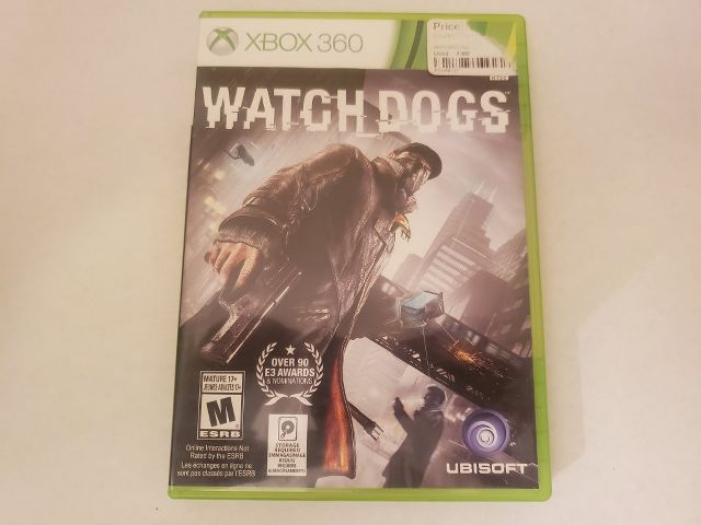 Microsoft Xbox 360 Watch Dogs video game