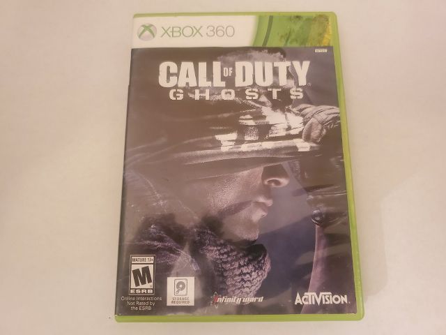 Microsoft Xbox 360 Call of Duty Ghosts video game