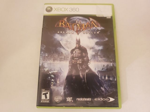Microsoft Xbox 360 Batman Arkham Asylum video game
