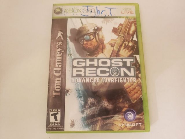 Microsoft Xbox 360 Ghost Recon Advanced Warfighter video game