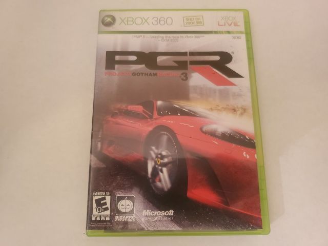 Microsoft Xbox 360 Project Gotham Racing 3 video game