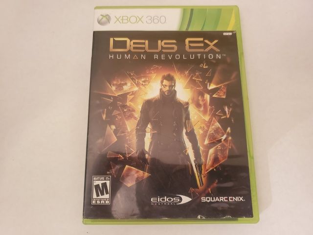 Microsoft Xbox 360 Deus Ex Human Revolution video game