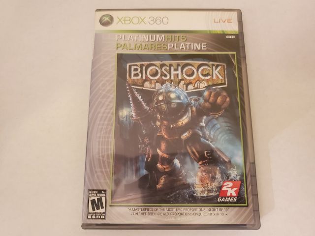Microsoft Xbox 360 Bioshock Platinum Hits video game
