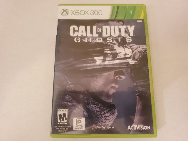 Microsoft Xbox 360 Call of Duty Ghosts video game