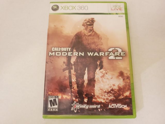 Microsoft Xbox 360 Call of Duty Modern Warfare 2 video game