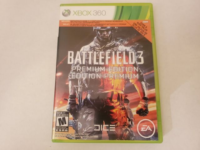 Microsoft Xbox 360 Battlefield 3 Premium Edition video game