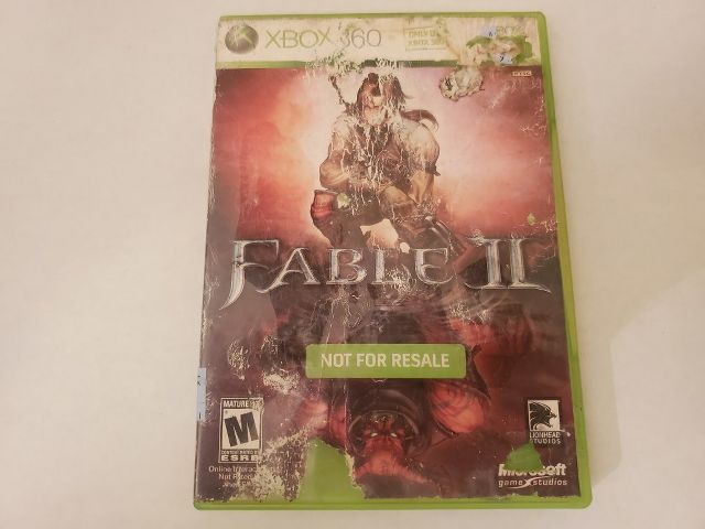 Microsoft Xbox 360 Fable II Not For Resale video game