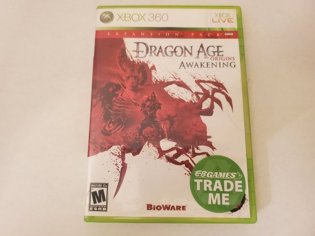Microsoft Xbox 360 Dragon Age Origins Awakening video game