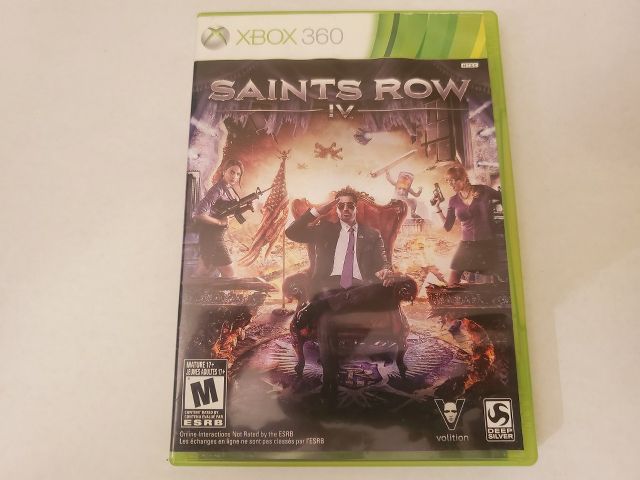Microsoft Xbox 360 Saints Row IV video game