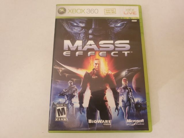 Microsoft Xbox 360 Mass Effect video game