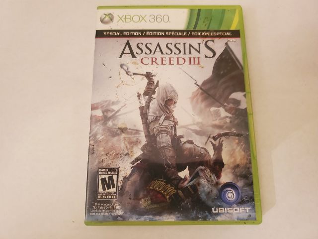 Microsoft Xbox 360 Assassin's Creed III Special Edition video game
