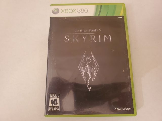 Microsoft Xbox 360 Skyrim The Elder Scrolls V video game
