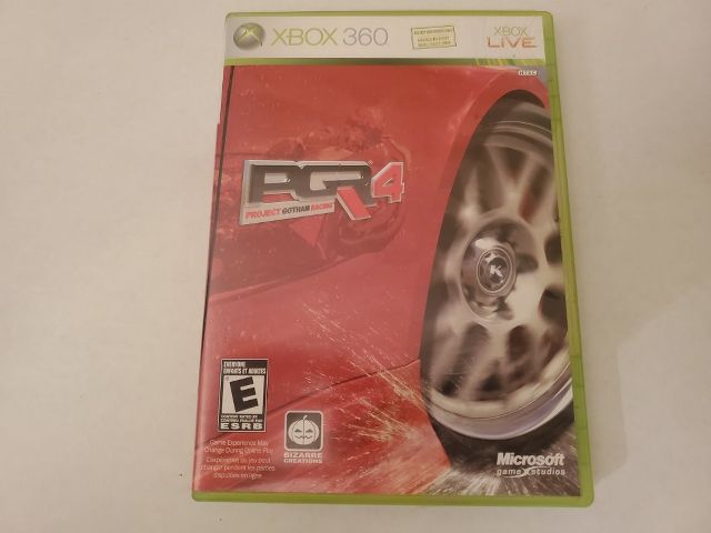 Microsoft Xbox 360 Project Gotham Racing 4 video game
