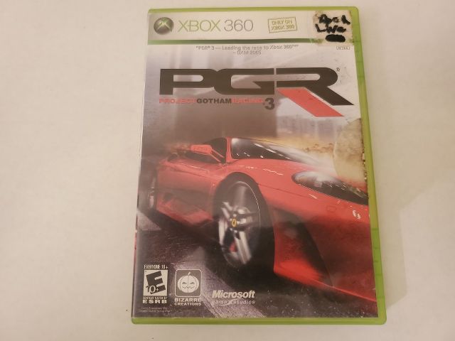 Microsoft Xbox 360 Project Gotham Racing 3 video game