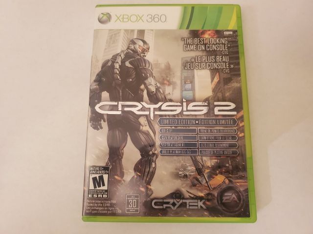 Microsoft Xbox 360 Crysis 2 Limited Edition video game