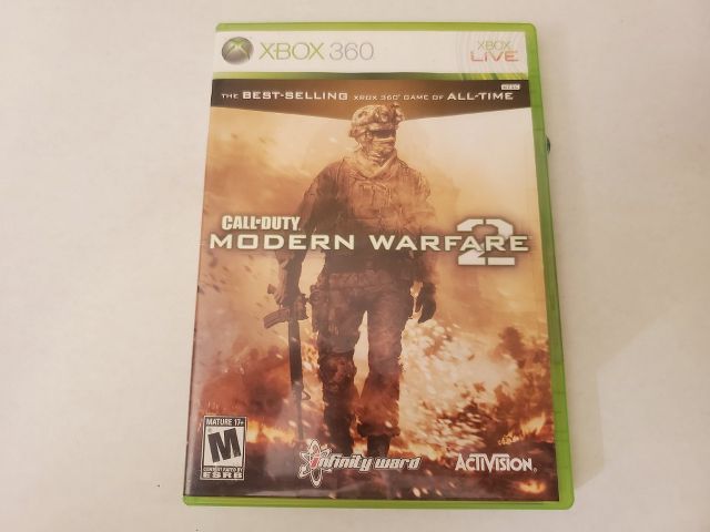 Microsoft Xbox 360 Call of Duty Modern Warfare 2 video game