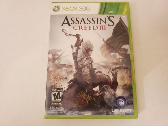 Microsoft Xbox 360 Assassin's Creed III video game