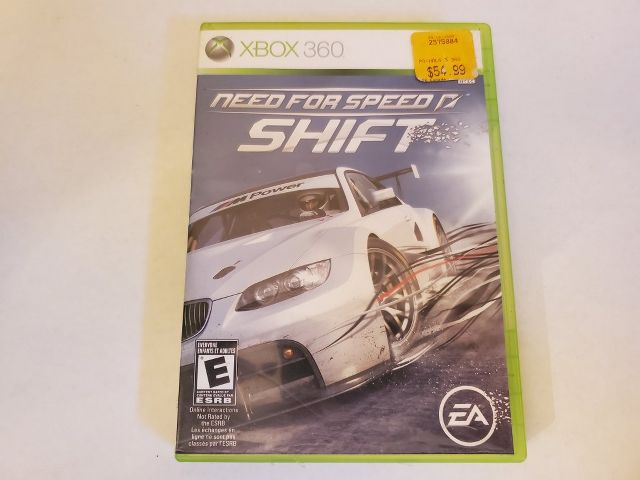 Microsoft Xbox 360 Need for Speed Shift video game