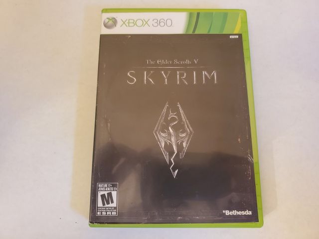 Microsoft Xbox 360 Skyrim The Elder Scrolls V video game