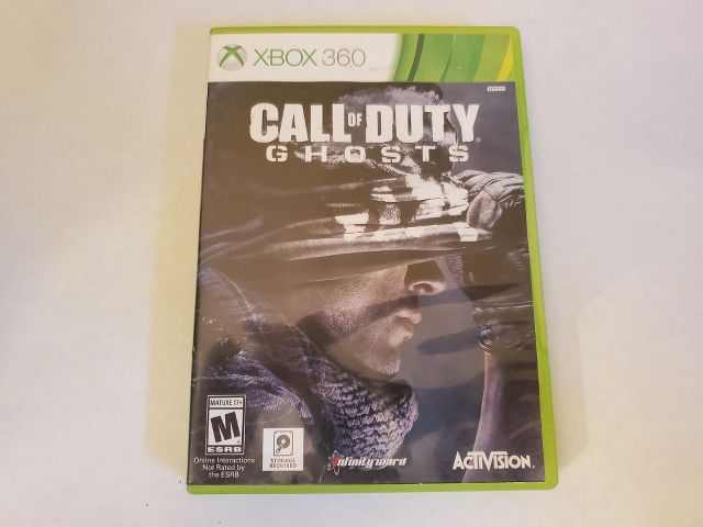Microsoft Xbox 360 Call of Duty Ghosts video game