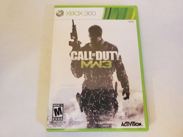 Microsoft Xbox 360 Call of Duty MW3 video game
