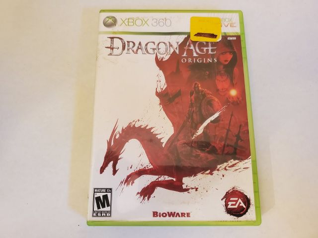 Microsoft Xbox 360 Dragon Age Origins video game