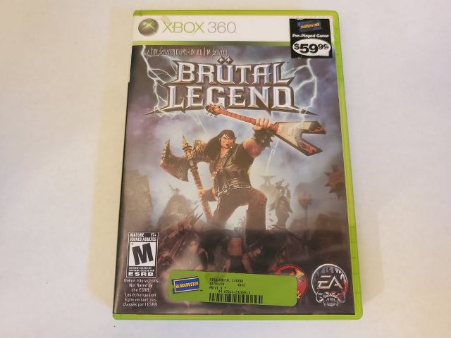 Microsoft Xbox 360 Brutal Legend video game