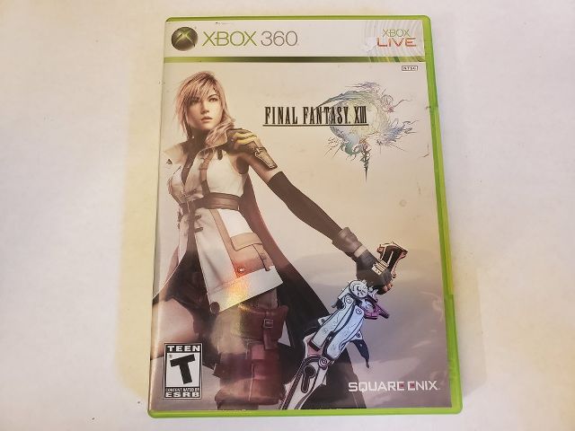 Microsoft Xbox 360 Final Fantasy XIII video game