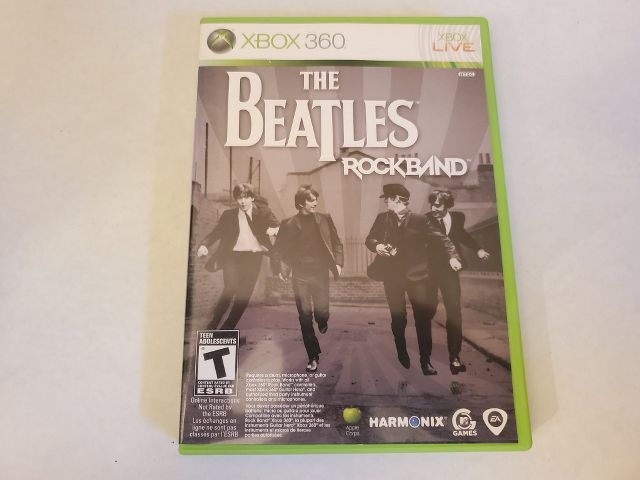 Microsoft Xbox 360 The Beatles Rockband video game