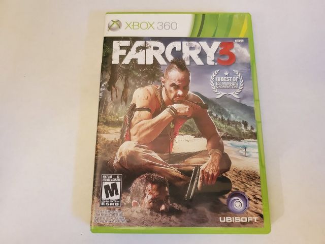 Microsoft Xbox 360 Farcry 3 video game