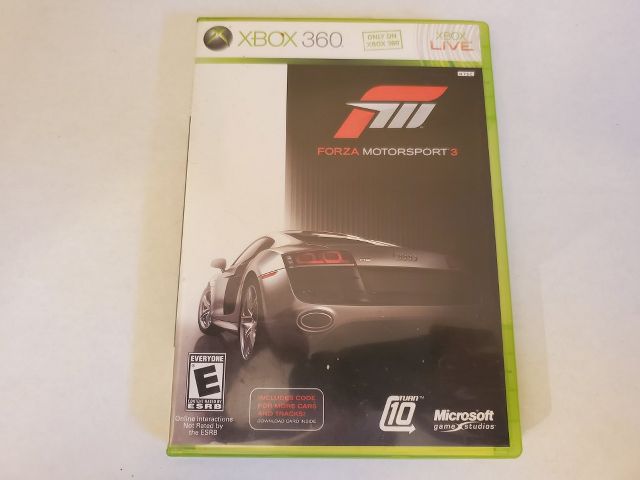 Microsoft Xbox 360 Forza 3 Motorsport video game