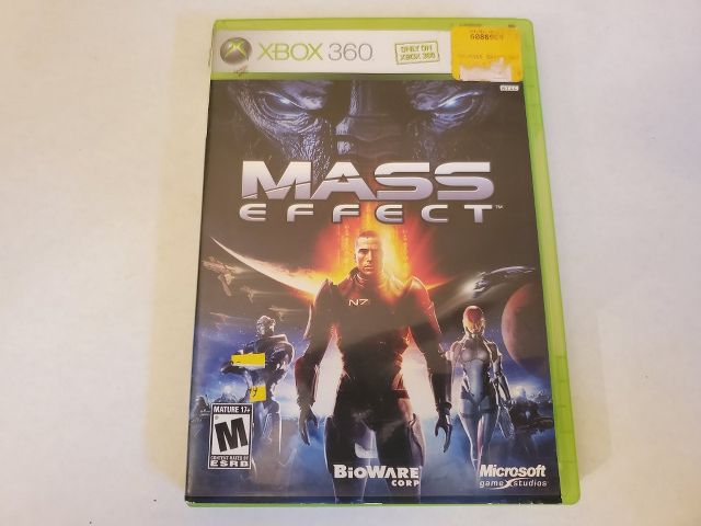 Microsoft Xbox 360 Mass Effect video game