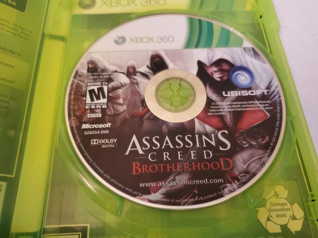 Microsoft Xbox 360 Assassin's Creed Brotherhood video game