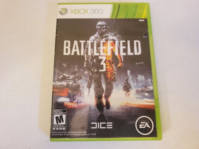 Microsoft Xbox 360 Battlefield 3 video game