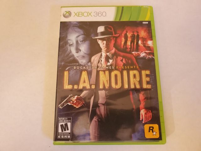 Microsoft Xbox 360 L.A. Noire video game