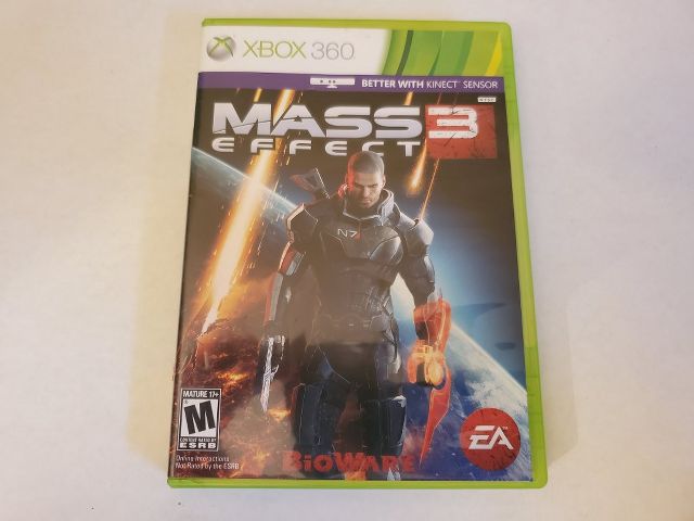 Microsoft Xbox 360 Mass Effect 3 video game