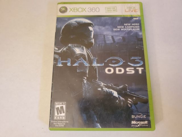 Microsoft Xbox 360 Halo 3 ODST video game
