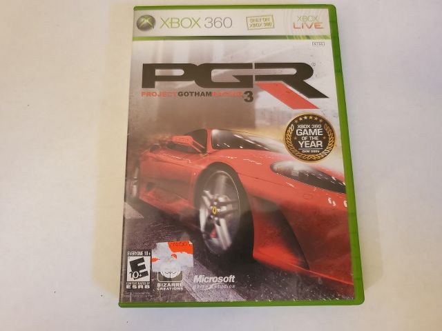 Microsoft Xbox 360 Project Gotham Racing 3 video game