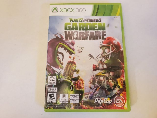 Microsoft Xbox 360 Plants vs Zombies Garden Warfare video game