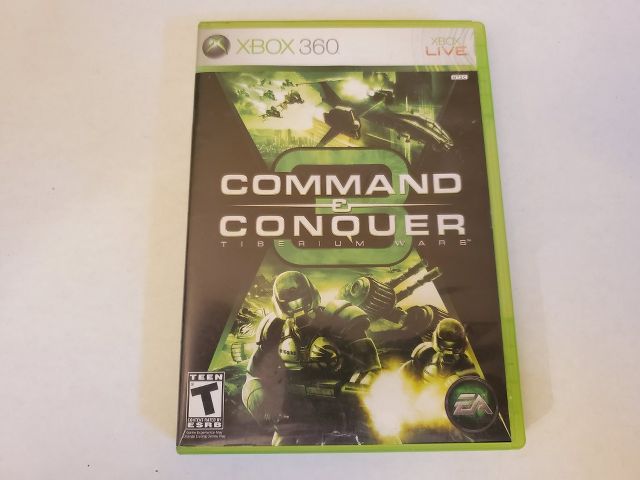 Microsoft Xbox 360 Command & Conquer 3 Tiberium Wars video game