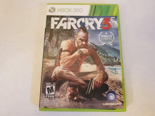 Microsoft Xbox 360 Farcry 3 video game