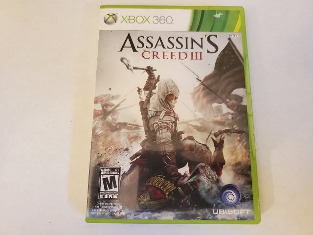 Microsoft Xbox 360 Assassin's Creed III video game