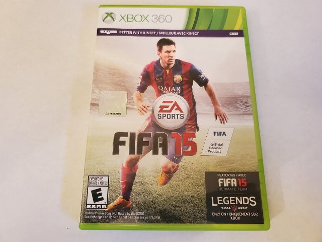 Microsoft Xbox 360 FIFA 15 video game
