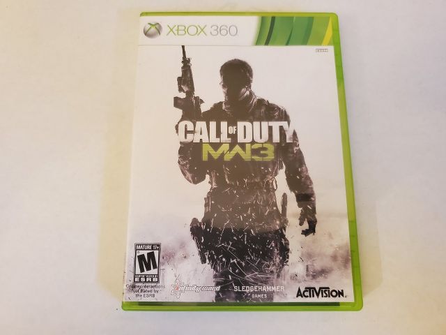 Microsoft Xbox 360 Call of Duty MW3 video game