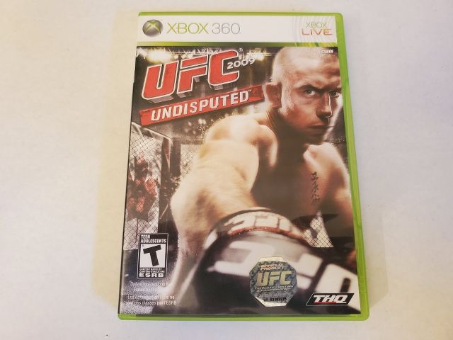 Microsoft Xbox 360 UFC 2009 Undisputed video game
