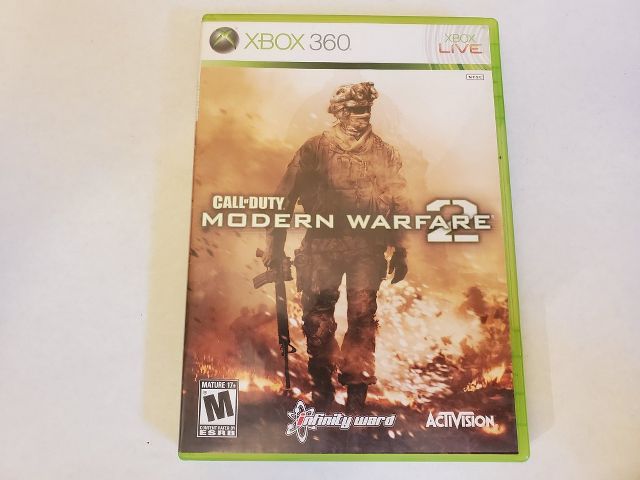 Microsoft Xbox 360 Call of Duty Modern Warfare 2 video game