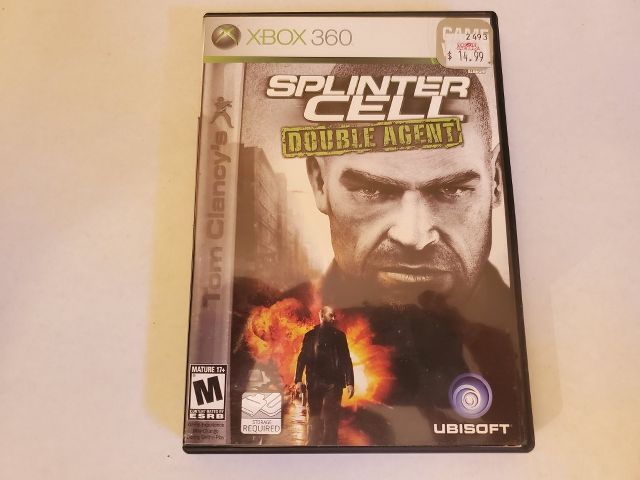Microsoft Xbox 360 Splinter Cell Double Agent video game